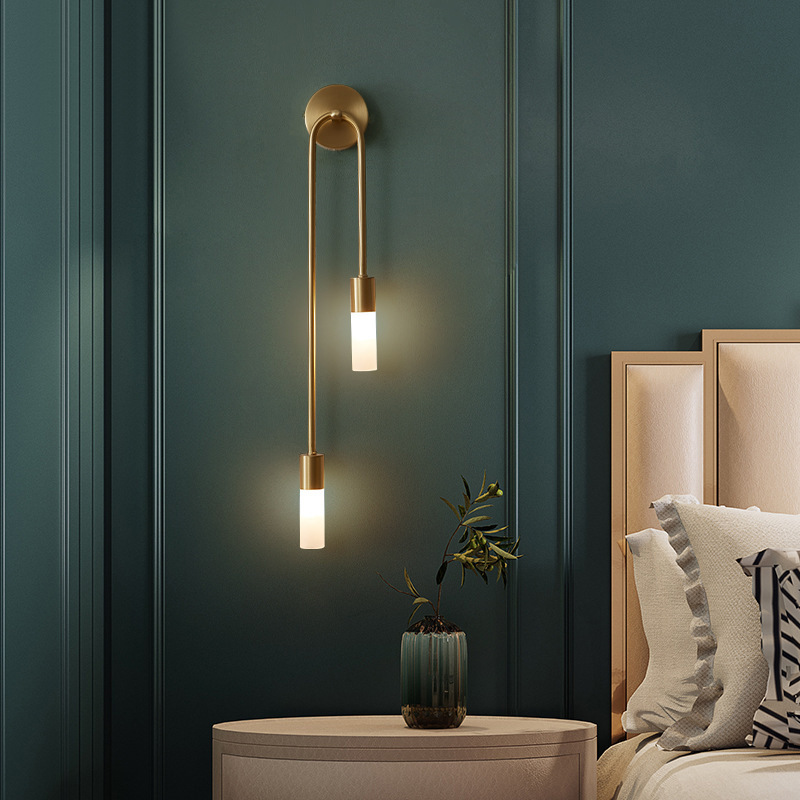レトロ背景リビングルーム通路寝室ランプベッドサイド北欧クリエ - Light Switch のレビューと価格