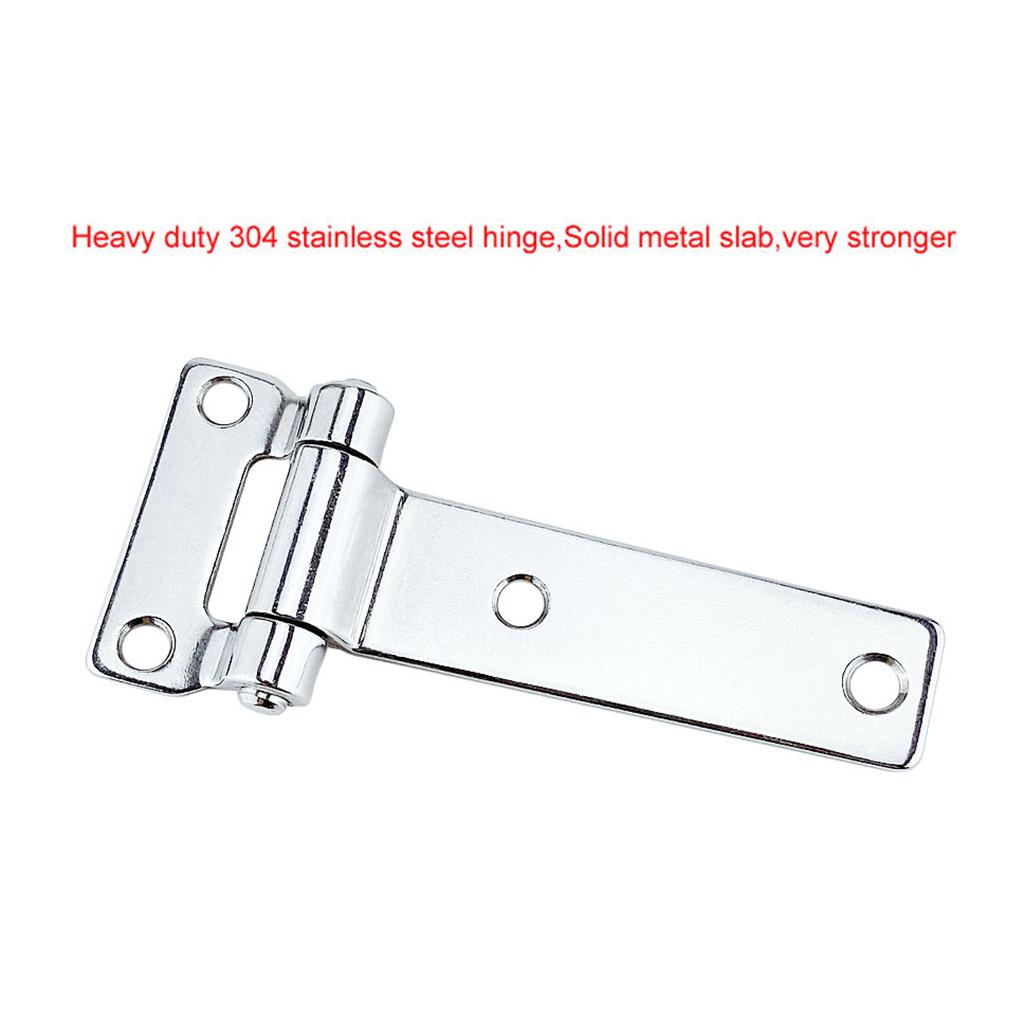 マリングレードステンレススチール製T型ヒンジ シルバーポリッ - Cabinet Hinges のレビューと価格