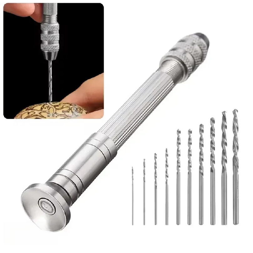 0.8-3.0mmミニハンドドリル木工工具、回転式ツール、手 - Drill Bits のレビューと価格
